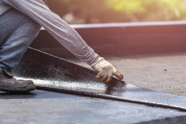 Professional Exterior Waterproofing technician working in Upper Marlboro, MD